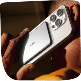 LISEN Magsafe Powerbank Magnético Mini Bateria Portatil para iPhone 16 Pro, Batería Externa Magsafe 5000mAh Cargador Inalambrico