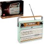 LEGO Icons - Juego de construcción de radio retro para adultos, decoración del hogar para dormitorio, sala de estar, escritorio