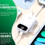 Bateria Externa Carga Rapida, 20000mAh Power Bank Carga Rápida, con Cables USB y USB C, Batería Portatil para iPhone, con Cables