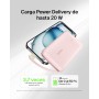 Belkin BoostCharge batería Externa de 10 000 mAh, Power Bank portátil con Cable Integrado PD (20 W), Carga rápida por USB-C