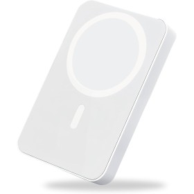 Batería Externa mag-Safe 10000mAh con Carga Inalámbrica 15W y USB-C PD 20W - Compatible con iPhone 15/14/13/12, Samsung Galaxy -
