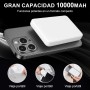 Batería Externa mag-Safe 10000mAh con Carga Inalámbrica 15W y USB-C PD 20W - Compatible con iPhone 15/14/13/12, Samsung Galaxy -