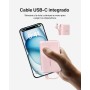 Belkin BoostCharge batería Externa de 10 000 mAh, Power Bank portátil con Cable Integrado PD (20 W), Carga rápida por USB-C