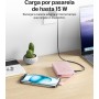 Belkin BoostCharge batería Externa de 10 000 mAh, Power Bank portátil con Cable Integrado PD (20 W), Carga rápida por USB-C