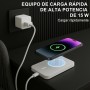 Batería Externa mag-Safe 10000mAh con Carga Inalámbrica 15W y USB-C PD 20W - Compatible con iPhone 15/14/13/12, Samsung Galaxy -