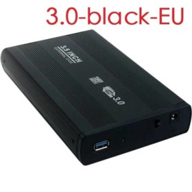 Caja de disco duro externo USB 3,0 SATA de 3,5 pulgadas, caja de almac