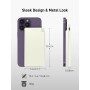Batería Externa Auskang Power Bank 5000mAh con Cable de Carga Incorporado, Ultra Delgado y Super Ligero Powerbank, Compatible