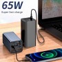 Bateria Externa Universal Power Bank 65W 20.000 mAh (Ordenadores Portátiles) Cool Gris