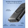 FEELLE Batería Externa Inalámbrico 27000mAh 22,5W Cargador Portátil PD & QC 3.0 Power Bank con 4 Salidas y Pantalla LED USB C