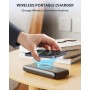 FEELLE Batería Externa Inalámbrico 27000mAh 22,5W Cargador Portátil PD & QC 3.0 Power Bank con 4 Salidas y Pantalla LED USB C
