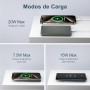 NOHON Batería Externa Magnético Power-Bank: 5000mAh 8MM Slim Powerbank Inalambrico Cargador Portátil con USB-C Carga Rápida 20W
