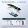 NOHON Batería Externa Magnético Power-Bank: 5000mAh 8MM Slim Powerbank Inalambrico Cargador Portátil con USB-C Carga Rápida 20W
