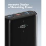 VIYISI Power Bank 30000mAh, 22.5W PD QC 3.0, con 3 Entradas y 4 Salidas, Bateria Portatil con Patalla LED, Bateria Externa Carga