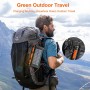 WASTDE Power Bank Solar Inalámbrico de 26800mAh con Manivela y 4 Cables, Cargador Solar USB-C Carga Rápida 7 Salidas 4 Entradas