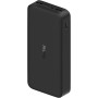 Xiaomi - Banco de energía Redmi de 20,000 mAh, carga rápida, carga rápida bidireccional de 18 W, puertos de entrada y salida