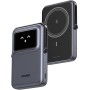UGREEN Uno Power Bank Magnético 10000mAh, Cargador Portátil Inalámbrico y PD 20W con Cavo USB C Pantalla y Soporte, Compatible