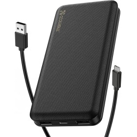 CoolReall Powerbank 20000mAh, Cómodo Batería Externa con USB-C Entradas/Salidas (3,0A) y 2 Salidas USB-A (2,4 A), Cargador de