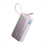 Anker Nano Power Bank 10.000 mAh Powerbank con Cable USB-C Integrado, PD 30 W de Potencia Máxima con 1 x USB-C & A, Compatible