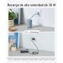 Anker Nano Power Bank 10.000 mAh Powerbank con Cable USB-C Integrado, PD 30 W de Potencia Máxima con 1 x USB-C & A, Compatible