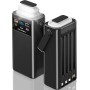 60000mAh Power Bank con 45W Carga Rápida: Batería Externa de Gran Capacidad con 4 Cables 7 Salidas, Pantalla LED y Linterna,