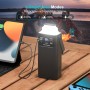 60000mAh Power Bank con 45W Carga Rápida: Batería Externa de Gran Capacidad con 4 Cables 7 Salidas, Pantalla LED y Linterna,