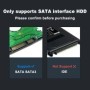 Caja HDD de 3,5 pulgadas, adaptador SATA a USB 3,0, carcasa de disco d