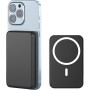 Power Bank para Magsafe, 10000mAh Bateria Externa Inalámbrico, PD 15W USB-C Carga Rapida Cargador, Inalámbrico Power Bank