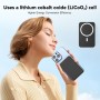 Power Bank para Magsafe, 10000mAh Bateria Externa Inalámbrico, PD 15W USB-C Carga Rapida Cargador, Inalámbrico Power Bank