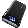 INIU Batería externa 20 W, PD3.0, QC4.0, carga rápida, 20.000 mAh, pantalla LED, batería externa, 3 salidas USB C, para iPhone