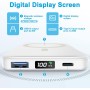 Power Bank 10000mAh, Cargador Magnético Inalámbrico Portátil, AOGUERBE Wireless PD 22.5W Carga Rápida Batería Externa mag-Safe