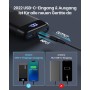 INIU Batería externa 20 W, PD3.0, QC4.0, carga rápida, 20.000 mAh, pantalla LED, batería externa, 3 salidas USB C, para iPhone