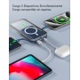 Podoru para Magsafe Powerbank, 10000mAh Bateria Externa, Bateria mag-Safe Integrado USB-C, Cargador Portátil Magnético PD 20W