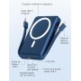 Podoru para Magsafe Powerbank, 10000mAh Bateria Externa, Bateria mag-Safe Integrado USB-C, Cargador Portátil Magnético PD 20W