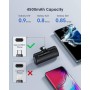 USB C Power Bank Mini 4500mAh,Kuulaa Cargador Portátil Movil Carga Rapida Mini Power Bank, Batería Externa Compacto Compatible