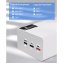 Power Bank 50000mAh Cargador Portátil: 22.5W Batería Externa Powerbank con 5 Salidas y 3 Entradas 25000 mAh × 3