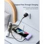 USB C Power Bank Mini 4500mAh,Kuulaa Cargador Portátil Movil Carga Rapida Mini Power Bank, Batería Externa Compacto Compatible