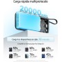 CUKTECH CP25 Power Bank 20.000mAh, Batería Portátil con Cable USB-C Integrado, PD 45W powerbank con 1 x USB-A, Batería Externa