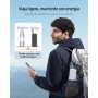 CUKTECH CP25 Power Bank 20.000mAh, Batería Portátil con Cable USB-C Integrado, PD 45W powerbank con 1 x USB-A, Batería Externa