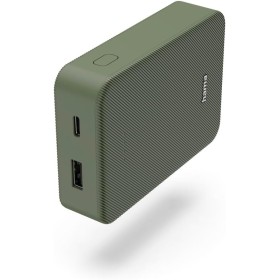 Hama|Batería Externa para móvil (Power Bank de 10.000 mAh, batería portátil Universal con 2 entradas USB-C y USB-A,indicador LED