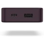 Hama|Batería Externa para móvil (Power Bank de 10.000 mAh, batería portátil Universal con 2 entradas USB-C y USB-A,indicador LED