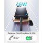 INIU Power Bank para MagSafe, 45W 10000mAh Bateria Externa Carga Rapida, Qi2 Cargador Portatil para iPhone, Bateria Portatil con