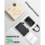 EAFU Power Bank Bateria Externa, Compacto USB C Triple 3A de Alta Velocidad 10000mAh Bateria Externa, Pantalla LED Cargador