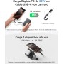 INIU Power Bank para MagSafe, 45W 10000mAh Bateria Externa Carga Rapida, Qi2 Cargador Portatil para iPhone, Bateria Portatil con