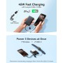 INIU Power Bank para MagSafe, 45W 10000mAh Bateria Externa Carga Rapida, Qi2 Cargador Portatil para iPhone, Bateria Portatil con
