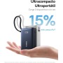 Baseus Picogo Power Bank 10000 mAh 45W con Cable USB-C Integrado, PD 3.0 QC 4+ Batería Externas de 45W, 2 USB-C y 1 USB-A,