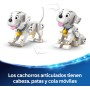 LEGO | Disney Lucky y Penny: Cachorros de 101 Dálmatas de Juguete - Figuras Articuladas de Perros con Cabeza, Patas y Cola