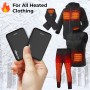 Vida IT 2-Pack Power Bank Pequeña y Ligera Batería Externa Mini para iPhone 11 8 XS Samsung Galaxy S21 S7 A53 Xiaomi Redmi Mi