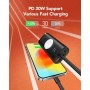 VIYISI Batería Externa para iPhone y Apple Watch, Batería Portátil 10000mAh Carga Rápida 20W PD 3.0& QC 3.0, Power Bank