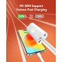 VIYISI Batería Externa para iPhone y Apple Watch, Batería Portátil 10000mAh Carga Rápida 20W PD 3.0& QC 3.0, Power Bank