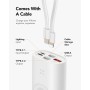 VIYISI Batería Externa para iPhone y Apple Watch, Batería Portátil 10000mAh Carga Rápida 20W PD 3.0& QC 3.0, Power Bank